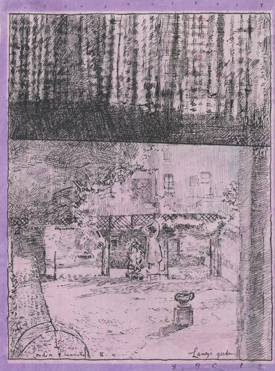 Il giardino di Lainey da Walter Richard Sickert